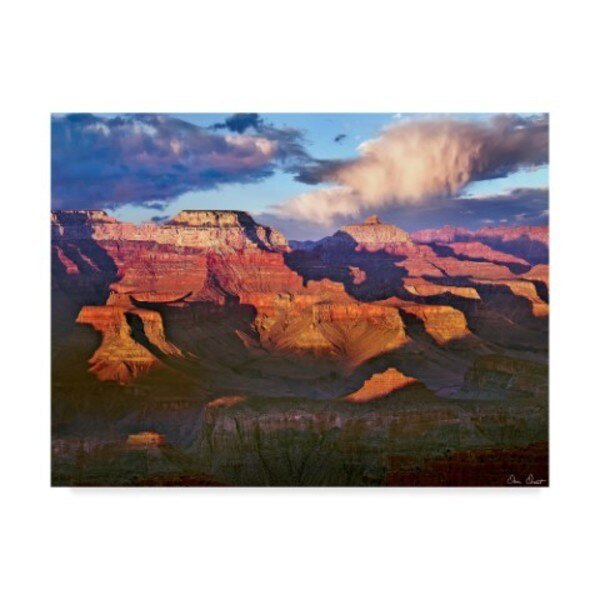 David Drost 'Canyon View Iii' Canvas Art, 18x24, Trademark Fine Art, Mfr#: WAG07435-C1824GG
